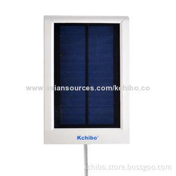LED Solar Light with Energy-saving, Environmental, Bright, Waterproof, UV Protection and Riot